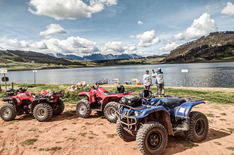Half Day Huaypo and Maras Salt Mines on ATVs