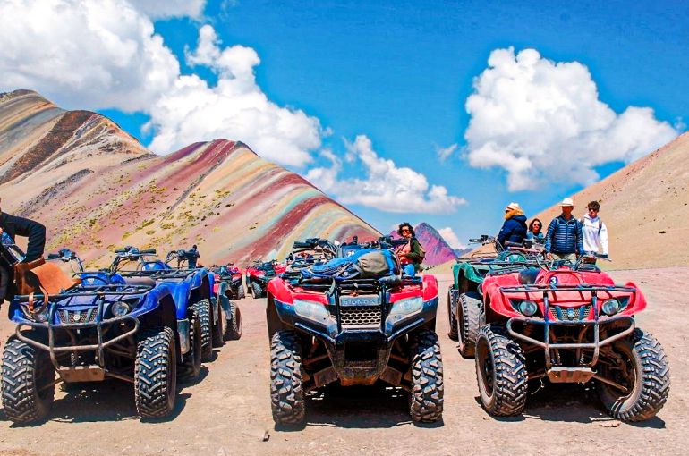 1-Day Rainbow Mountain on ATVs